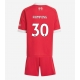 Liverpool Jeremie Frimpong #30 Replike Domaci Dres za djecu 2025-26 Kratak Rukav (+ Kratke hlače)